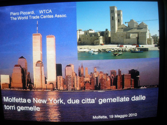 Successo per la presentazione di Giomondo e per il World Trade Center